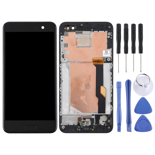 Original LCD Screen for HTC U Play Digitizer Full Assembly with Frame (Black) - LCD Screen by PMC Jewellery | Online Shopping South Africa | PMC Jewellery