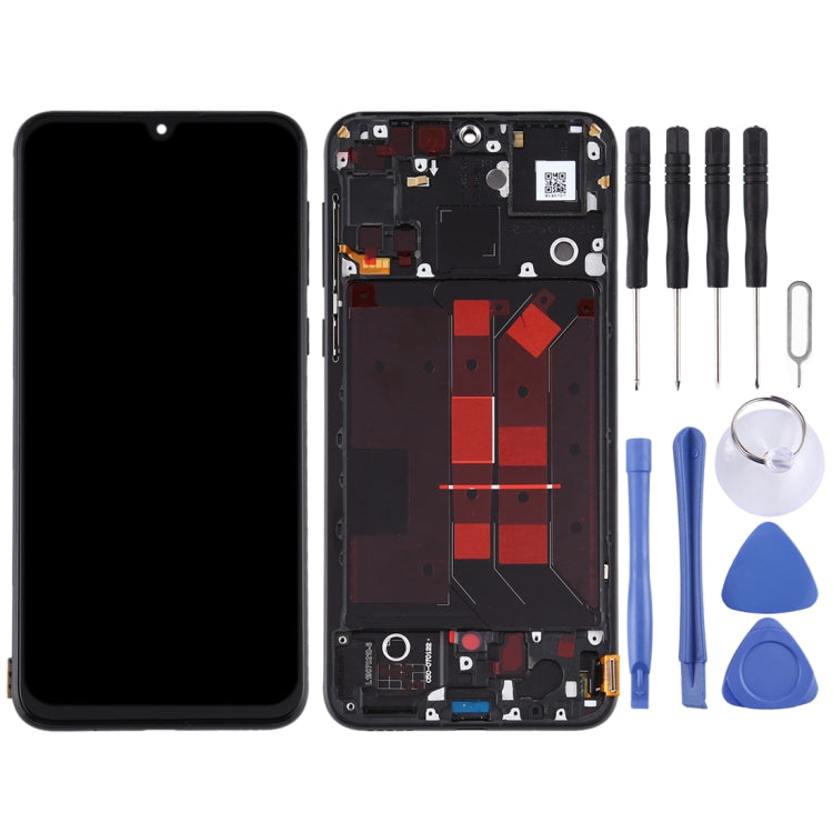 Original OLED LCD for Huawei Nova 5 Digitizer Full Assembly with Frame(Black) - LCD Screen by PMC Jewellery | Online Shopping South Africa | PMC Jewellery