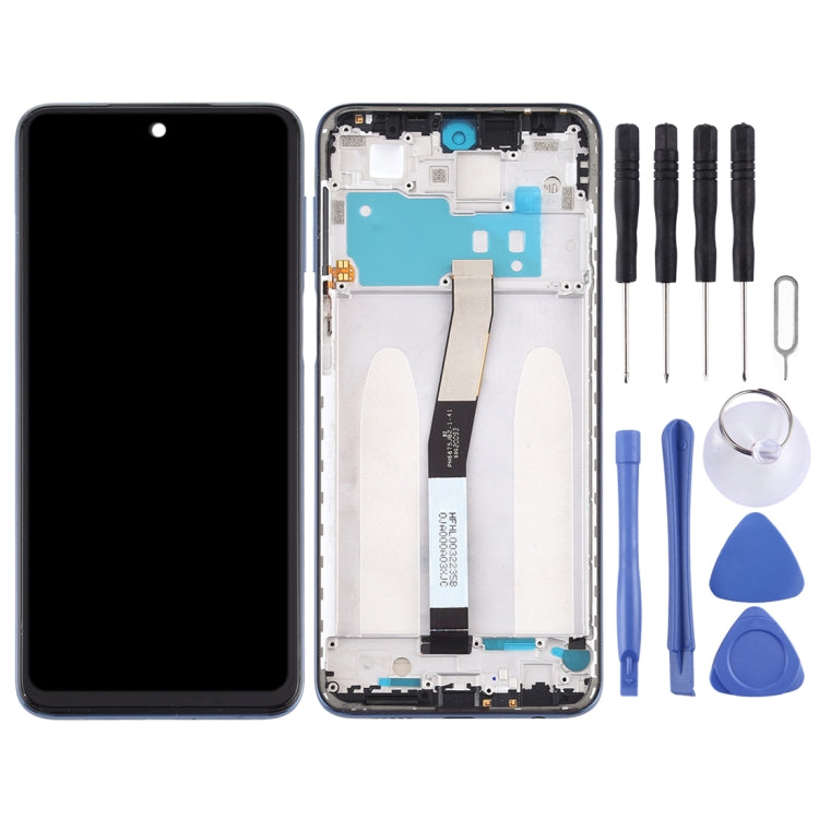 LCD Screen and Digitizer Full Assembly with Frame for Xiaomi Redmi Note 9S / Redmi Note 9 Pro Max / Redmi Note 9 Pro (India) / Redmi Note 9 Pro / Note 10 Lite(Black) - LCD Screen by PMC Jewellery | Online Shopping South Africa | PMC Jewellery