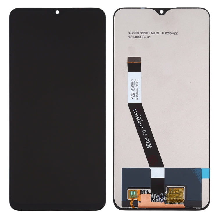 TFT LCD Screen for Xiaomi Redmi 9/Redmi 9 Prime/Poco M2 Digitizer Full Assembly with Frame(Black) - LCD Screen by PMC Jewellery | Online Shopping South Africa | PMC Jewellery