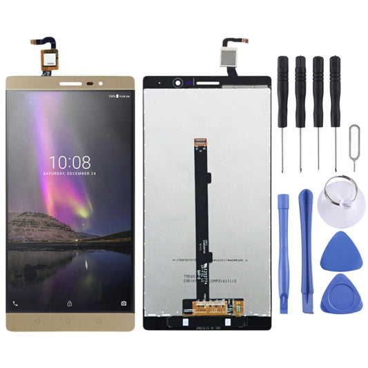 OEM LCD Screen for Lenovo Phab2 PB2-650 PB2-650N PB2-650M PB2-650Y with Digitizer Full Assembly (Gold) - LCD Screen by PMC Jewellery | Online Shopping South Africa | PMC Jewellery