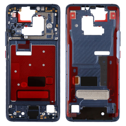 Front Housing LCD Frame Bezel Plate with Side Keys for Huawei Mate 20 Pro(Blue) - Full Housing Cover by PMC Jewellery | Online Shopping South Africa | PMC Jewellery