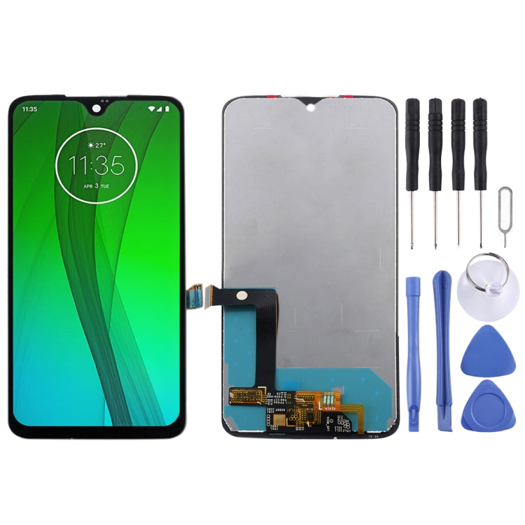 TFT LCD Screen for Motorola Moto G7 with Digitizer Full Assembly (Black) - LCD Screen by PMC TechLife | Online Shopping South Africa | PMC TechLife