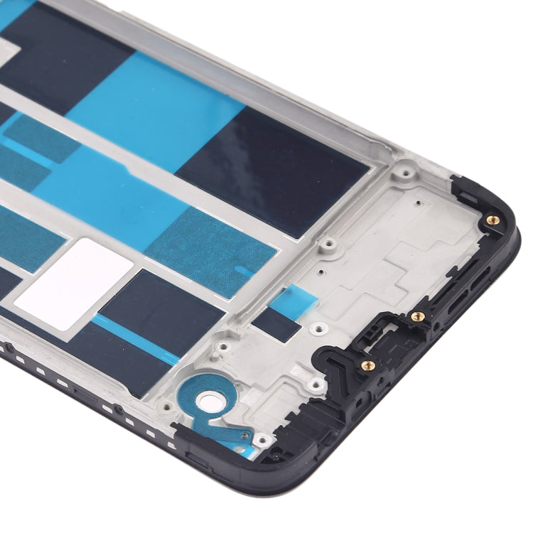 For OPPO F9 / A7X Front Housing LCD Frame Bezel Plate (Black) - Frame Bezel Plate by PMC TechLife | Online Shopping South Africa | PMC TechLife