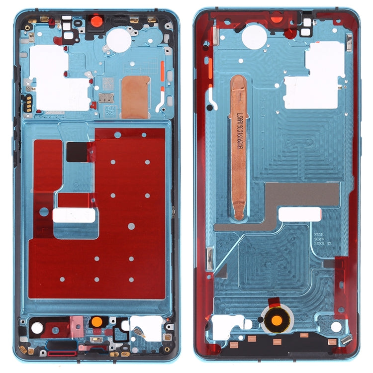Front Housing LCD Frame Bezel Plate with Side Keys for Huawei P30 Pro(Twilight) - Full Housing Cover by PMC TechLife | Online Shopping South Africa | PMC TechLife