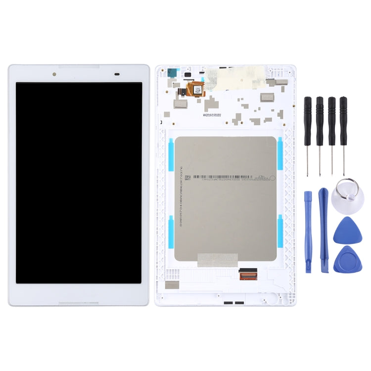 OEM LCD Screen for Lenovo Tab 2 A8-50 A8-50F A8-50LC Digitizer Full Assembly with Frame (White) - LCD Screen by PMC Jewellery | Online Shopping South Africa | PMC Jewellery