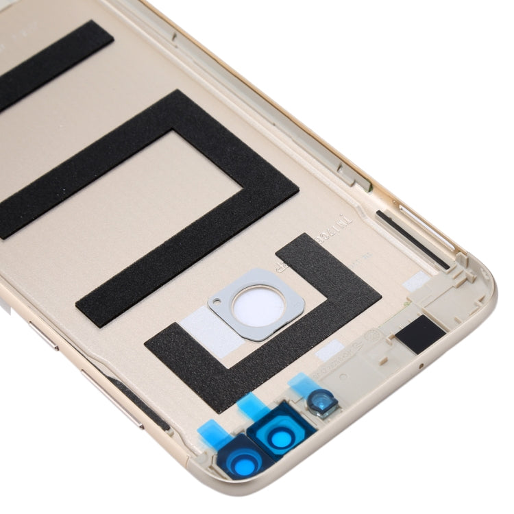 For Huawei P smart (Enjoy 7S) Back Cover(Gold) - Back Cover by PMC TechLife | Online Shopping South Africa | PMC TechLife