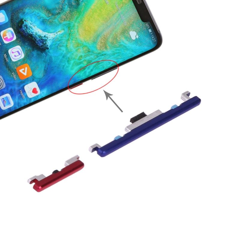 For Huawei Mate 20 Pro Power Button and Volume Control Button (Twilight) - Home key & Side Key by PMC TechLife | Online Shopping South Africa | PMC TechLife