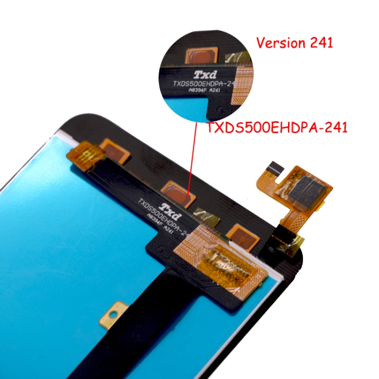 OEM LCD Screen for ZTE Blade A610 A610C with Digitizer Full Assembly (White) - free shipping - PMC TechLife - Order now!