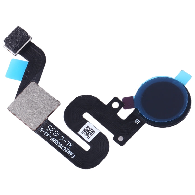 Fingerprint Sensor Flex Cable for Nokia 5.1 Plus (X5) (Black) - Flex Cable by PMC Jewellery | Online Shopping South Africa | PMC Jewellery