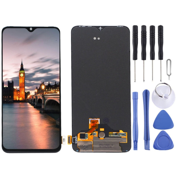 For OnePlus 7 Original AMOLED Material LCD Screen and Digitizer Full Assembly (Black) - LCD Screen by PMC Jewellery | Online Shopping South Africa | PMC Jewellery