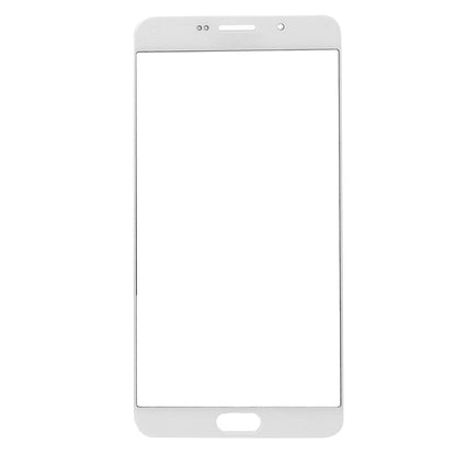 For Galaxy A9 (2016) / A900 Front Screen Outer Glass Lens (White) - Outer Glass Lens by PMC Jewellery | Online Shopping South Africa | PMC Jewellery