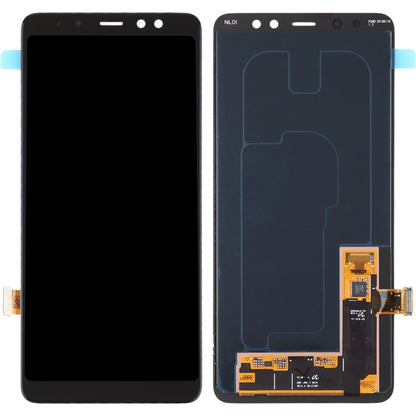 Original Super AMOLED LCD Screen for Galaxy A8+ (2018) / A730 with Digitizer Full Assembly (Black) - LCD Screen by PMC Jewellery | Online Shopping South Africa | PMC Jewellery