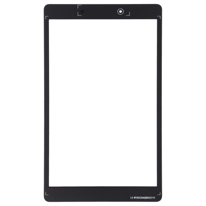 For Galaxy Tab A 8.0 2019 SM-T290 (WIFI Version)  Front Screen Outer Glass Lens (Black) - Outer Glass Lens by PMC Jewellery | Online Shopping South Africa | PMC Jewellery