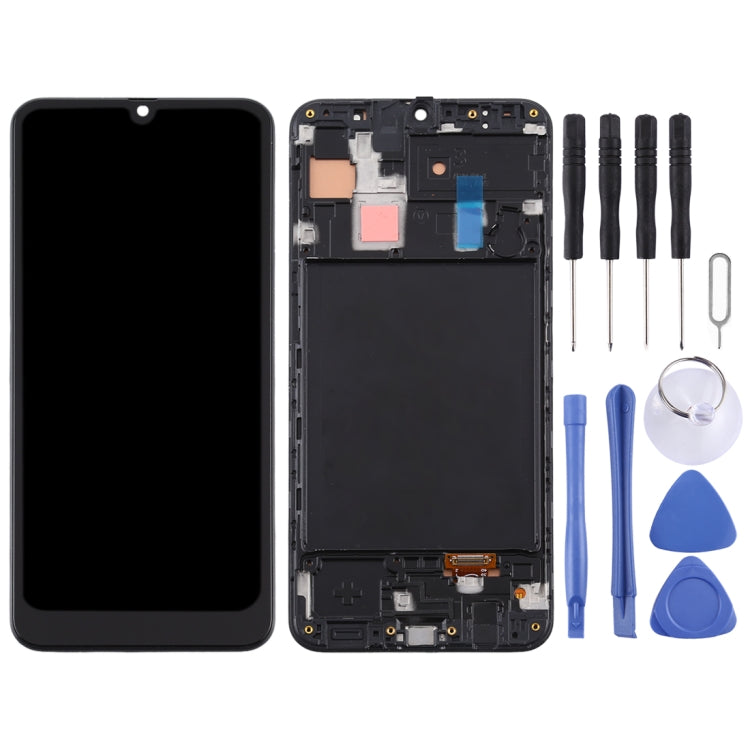 TFT LCD Screen for Samsung Galaxy A30 Digitizer Full Assembly with Frame (Black) - LCD Screen by PMC Jewellery | Online Shopping South Africa | PMC Jewellery