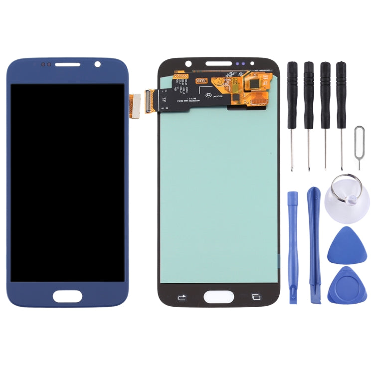 OLED LCD Screen for Samsung Galaxy S6 with Digitizer Full Assembly (Blue) - LCD Screen by PMC Jewellery | Online Shopping South Africa | PMC Jewellery