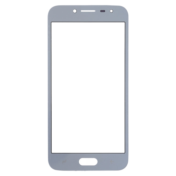For Samsung Galaxy J2 Pro (2018), J250F/DS 10pcs Front Screen Outer Glass Lens (Grey) - Outer Glass Lens by PMC Jewellery | Online Shopping South Africa | PMC Jewellery