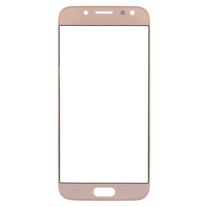 For Samsung Galaxy J5 (2017) / J530 10pcs Front Screen Outer Glass Lens (Gold) - Outer Glass Lens by PMC Jewellery | Online Shopping South Africa | PMC Jewellery