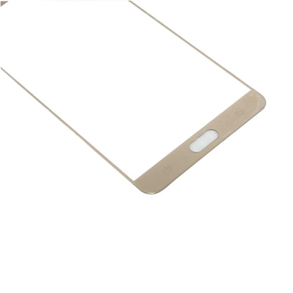 For Samsung Galaxy C9 Pro / C900 10pcs Front Screen Outer Glass Lens (Gold) - Outer Glass Lens by PMC Jewellery | Online Shopping South Africa | PMC Jewellery