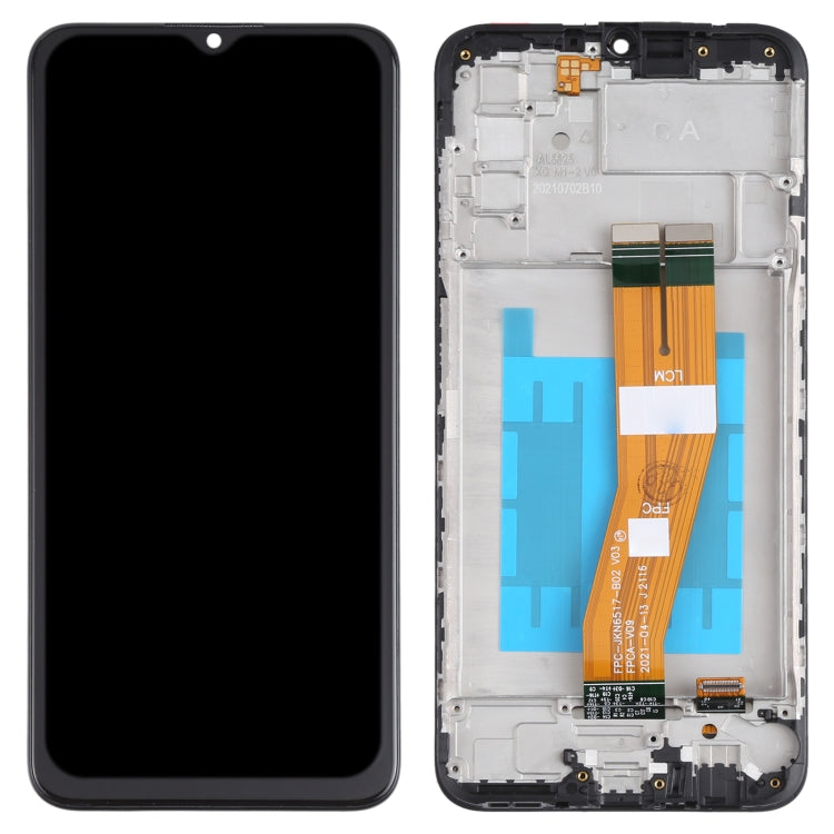 Original LCD Screen and Digitizer Full Assembly with Frame for Samsung Galaxy A03s SM-A037F - LCD Screen by PMC Jewellery | Online Shopping South Africa | PMC Jewellery