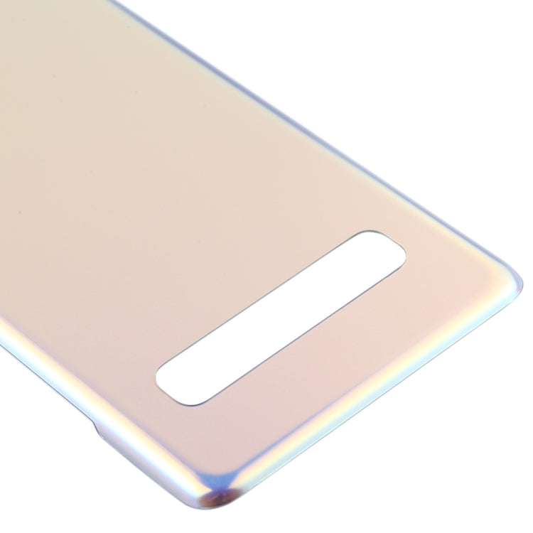 For Galaxy S10 5G SM-G977B / SM-G977U / SM-G977N Battery Back Cover (Silver) - Back Cover by PMC Jewellery | Online Shopping South Africa | PMC Jewellery