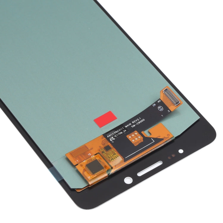 OLED Material LCD Screen and Digitizer Full Assembly for Samsung Galaxy C9 Pro SM-C9000/C900(White) - free shipping - PMC TechLife - Order now!