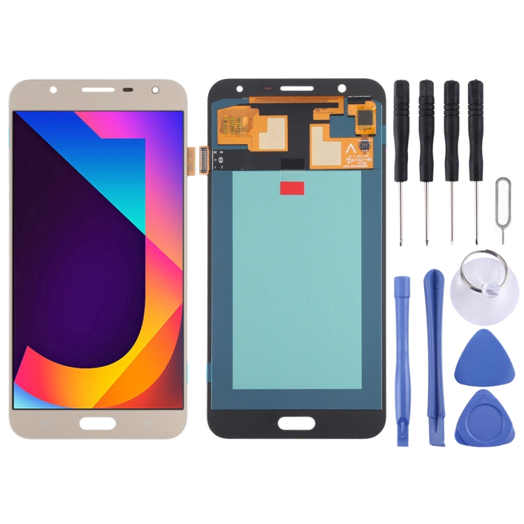 OLED LCD Screen for Samsung Galaxy J7 Nxt SM-J701 With Digitizer Full Assembly (Gold) - LCD Screen by PMC Jewellery | Online Shopping South Africa | PMC Jewellery