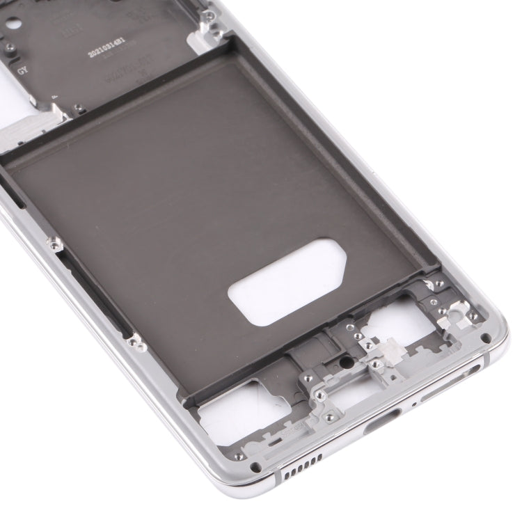 For Samsung Galaxy S21 5G SM-G991B Middle Frame Bezel Plate (Silver) - Frame Bezel Plate by PMC Jewellery | Online Shopping South Africa | PMC Jewellery