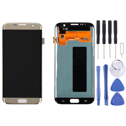 Original LCD Display + Touch Panel for Galaxy S7 Edge / G9350 / G935F / G935A / G935V(Gold) - LCD Screen by PMC Jewellery | Online Shopping South Africa | PMC Jewellery