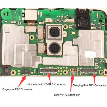 For Huawei P10 Plus 10PCS Motherboard LCD Display FPC Connector - FPC Connector by PMC Jewellery | Online Shopping South Africa | PMC Jewellery