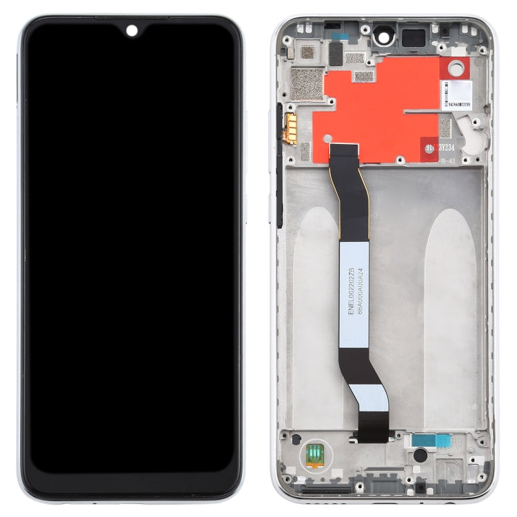 TFT LCD Screen for Xiaomi Redmi Note 8T Digitizer Full Assembly with Frame(Silver) - LCD Screen by PMC Jewellery | Online Shopping South Africa | PMC Jewellery