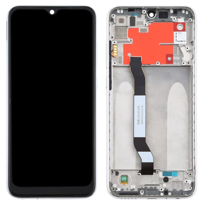 TFT LCD Screen for Xiaomi Redmi Note 8T Digitizer Full Assembly with Frame(Silver) - LCD Screen by PMC Jewellery | Online Shopping South Africa | PMC Jewellery