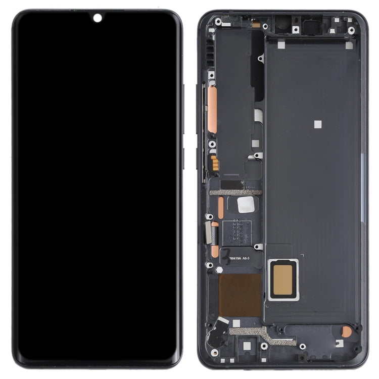 Original LCD Screen and Digitizer Full Assembly With Frame for Xiaomi Mi CC9 Pro / Mi Note 10 / Mi Note 10 Pro(Black) - LCD Screen by PMC Jewellery | Online Shopping South Africa | PMC Jewellery