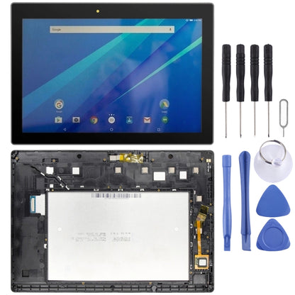 OEM LCD Screen for Lenovo Tab 3 10 Plus ZA0Y ZA0X TB3-X70L TB3-X70F TB3-X70N TB3-X70 Digitizer Full Assembly With Frame (Black) - LCD Screen by PMC Jewellery | Online Shopping South Africa | PMC Jewellery