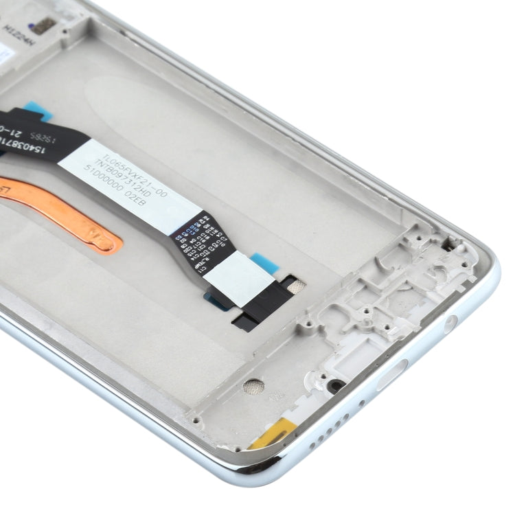 TFT LCD Screen for Xiaomi Redmi Note 8 Pro Single SIM Digitizer Full Assembly with Frame(Silver) - free shipping - PMC TechLife - Order now!