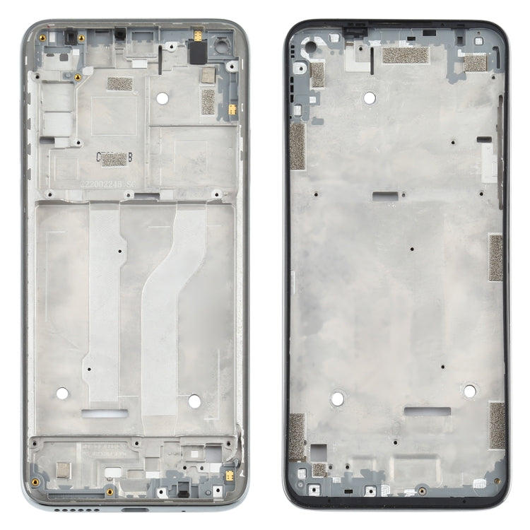 Front Housing LCD Frame Bezel Plate for Motorola Moto G Fast (Silver) - Frame Bezel Plate by PMC TechLife | Online Shopping South Africa | PMC TechLife