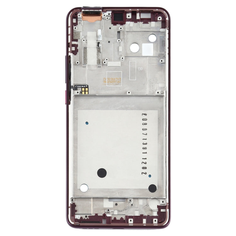 Front Housing LCD Frame Bezel Plate for Motorola One Hyper XT2027 XT2027-1 (Purple) - Frame Bezel Plate by PMC TechLife | Online Shopping South Africa | PMC TechLife