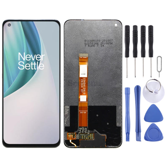 For OnePlus Nord N10 5G BE2029 with Digitizer Full Assembly OEM LCD Screen (Black) - LCD Screen by PMC Jewellery | Online Shopping South Africa | PMC Jewellery