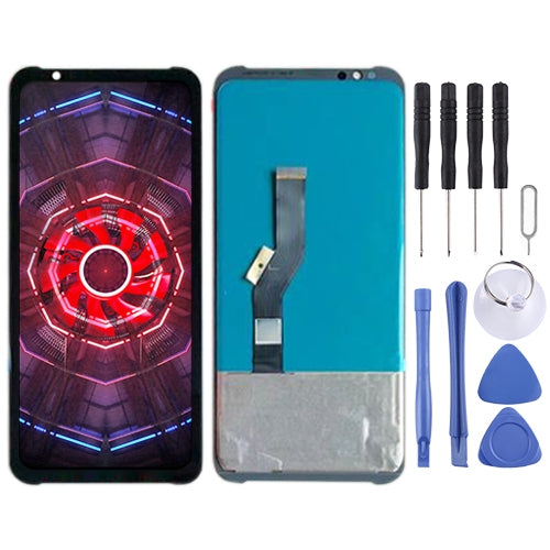Original AMOLED LCD Screen for ZTE Nubia Red Magic 3 / 3S NX629J  with Digitizer Full Assembly ���Black) - For ZTE by PMC TechLife | Online Shopping South Africa | PMC TechLife