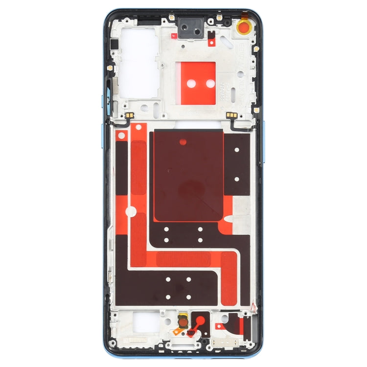 For OnePlus 9 (Dual SIM IN/CN Version) Middle Frame Bezel Plate (Blue) - Frame Bezel Plate by PMC TechLife | Online Shopping South Africa | PMC TechLife