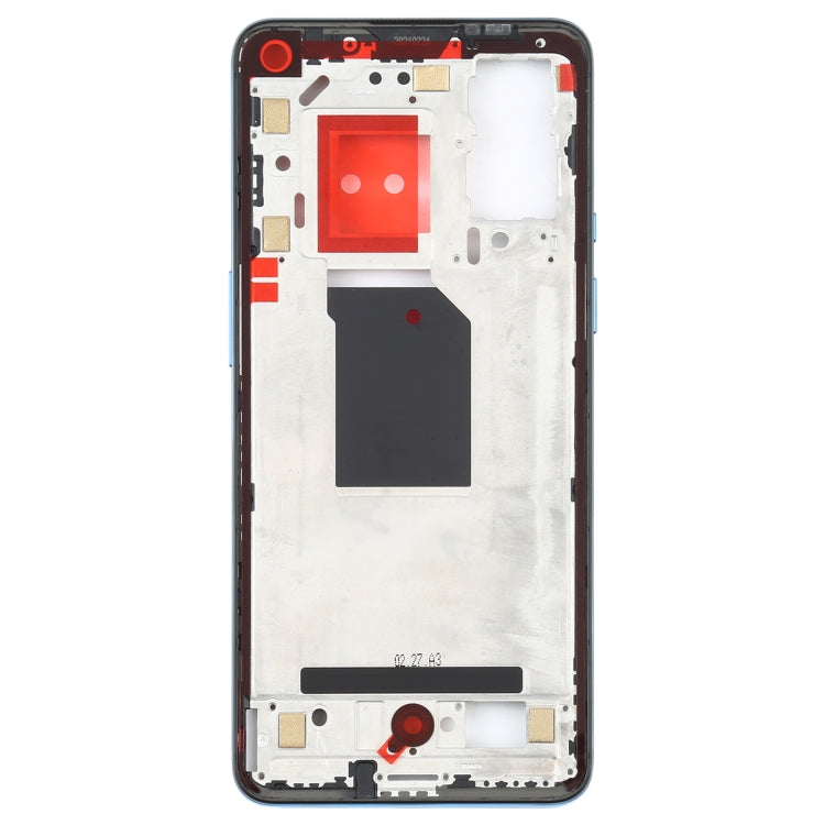 For OnePlus 9 (Dual SIM IN/CN Version) Middle Frame Bezel Plate (Blue) - Frame Bezel Plate by PMC TechLife | Online Shopping South Africa | PMC TechLife