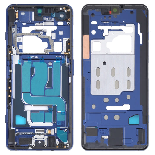 Original Front Housing LCD Frame Bezel Plate for Xiaomi Black Shark 4 / Black Shark 4 Pro SHARK PRS-H0, SHARK PRS-A0 (Blue) - LCD Related Parts by PMC Jewellery | Online Shopping South Africa | PMC Jewellery