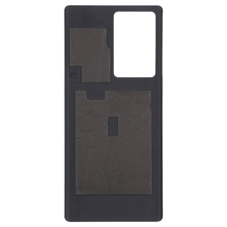 Glass Battery Back Cover for ZTE Nubia Z30 Pro(Black) - For ZTE by PMC TechLife | Online Shopping South Africa | PMC TechLife