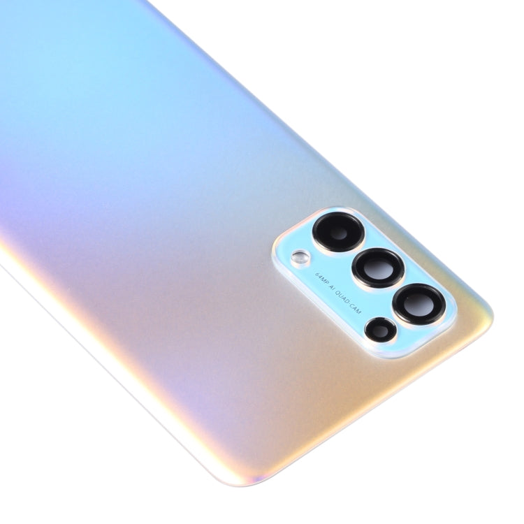 For OPPO Reno5 4G CPH2159 Original Battery Back Cover (Orange) - free shipping - PMC TechLife - Order now!