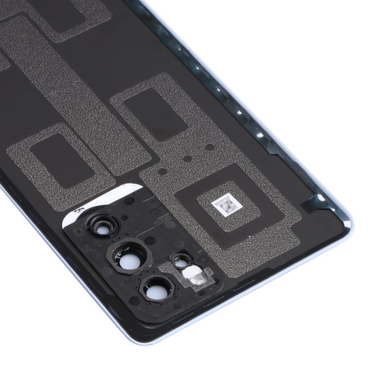For OPPO Reno6 Pro 5G PEPM00, CPH2249 Original Battery Back Cover (Blue) - Back Cover by PMC TechLife | Online Shopping South Africa | PMC TechLife