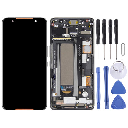 Original LCD Screen for Asus ROG Phone ZS600KL Z01QD Digitizer Full Assembly with Frame（Black) - LCD Screen by PMC Jewellery | Online Shopping South Africa | PMC Jewellery