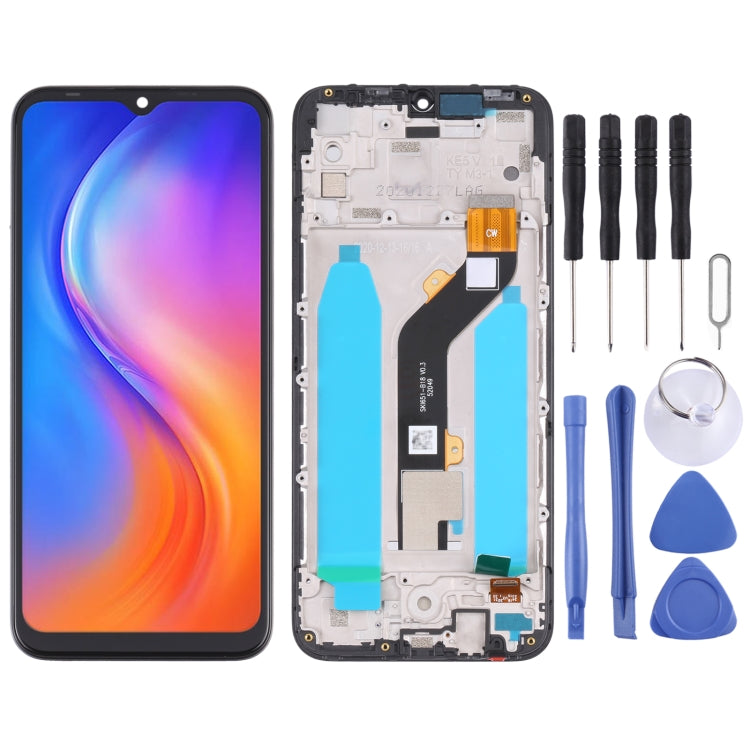 Original LCD Screen for Tecno Spark Go 2020 / Spark 6 Go KE5J Digitizer Full Assembly with Frame - free shipping - PMC TechLife - Order now!