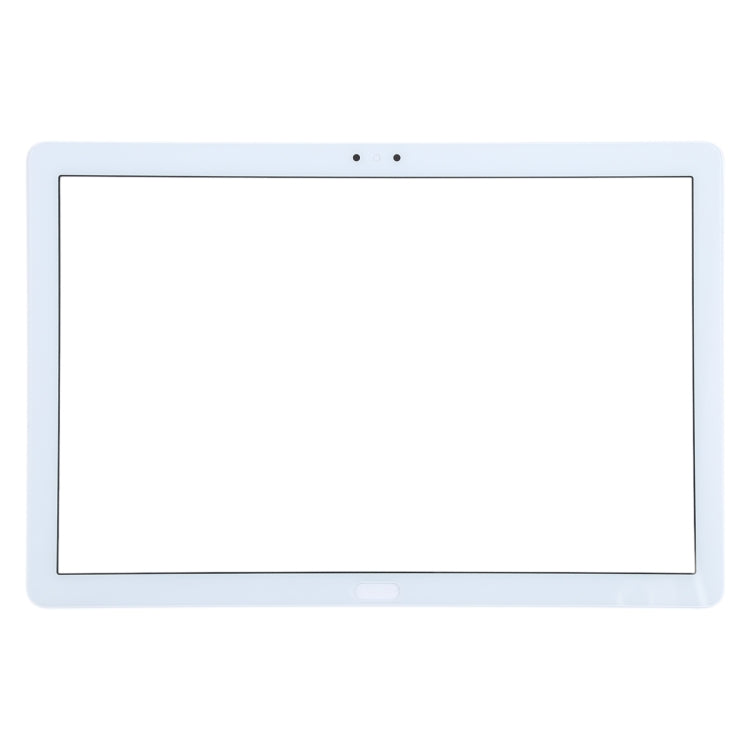 For Huawei MediaPad T5 AGS2-AL03 AGS2-AL09 LTE  Front Screen Outer Glass Lens (White) - Outer Glass Lens by PMC Jewellery | Online Shopping South Africa | PMC Jewellery
