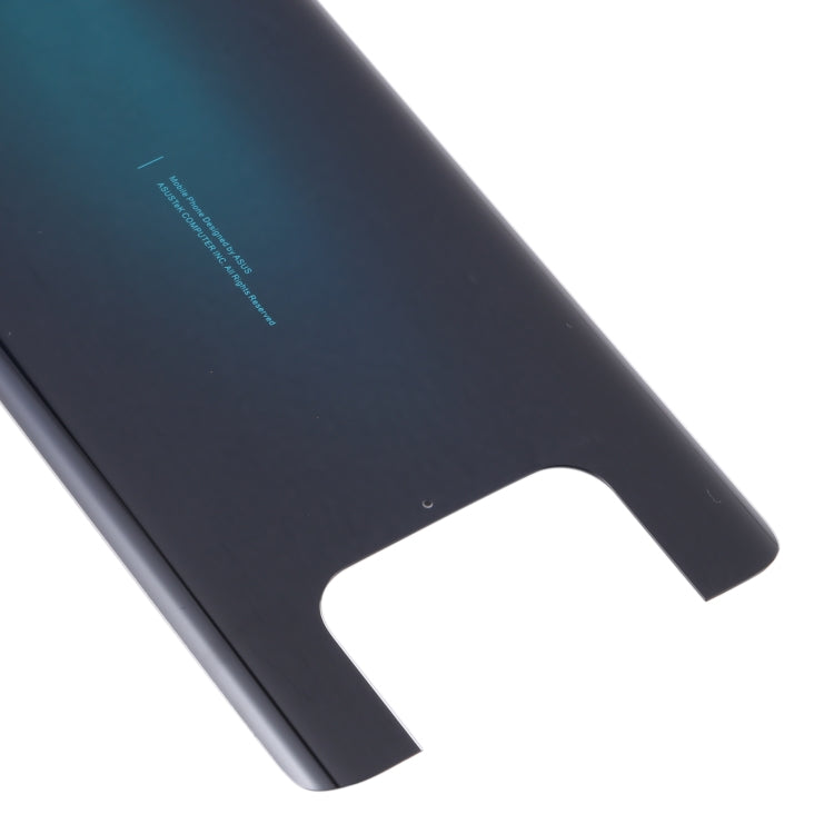 Glass Battery Back Cover for Asus Zenfone 7 Pro ZS671KS(Jet Black) - Back Cover by PMC TechLife | Online Shopping South Africa | PMC TechLife
