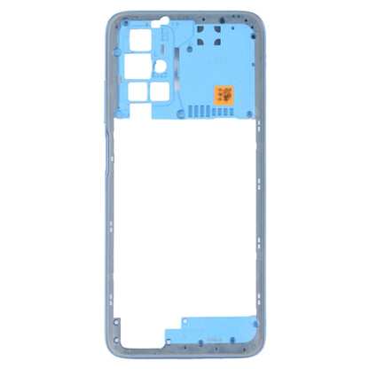 Middle Frame Bezel Plate for Xiaomi Redmi 10/Redmi 10 Prime/Redmi Note 11 4G/Redmi 10 2022(Blue) - Frame Bezel Plate by PMC Jewellery | Online Shopping South Africa | PMC Jewellery